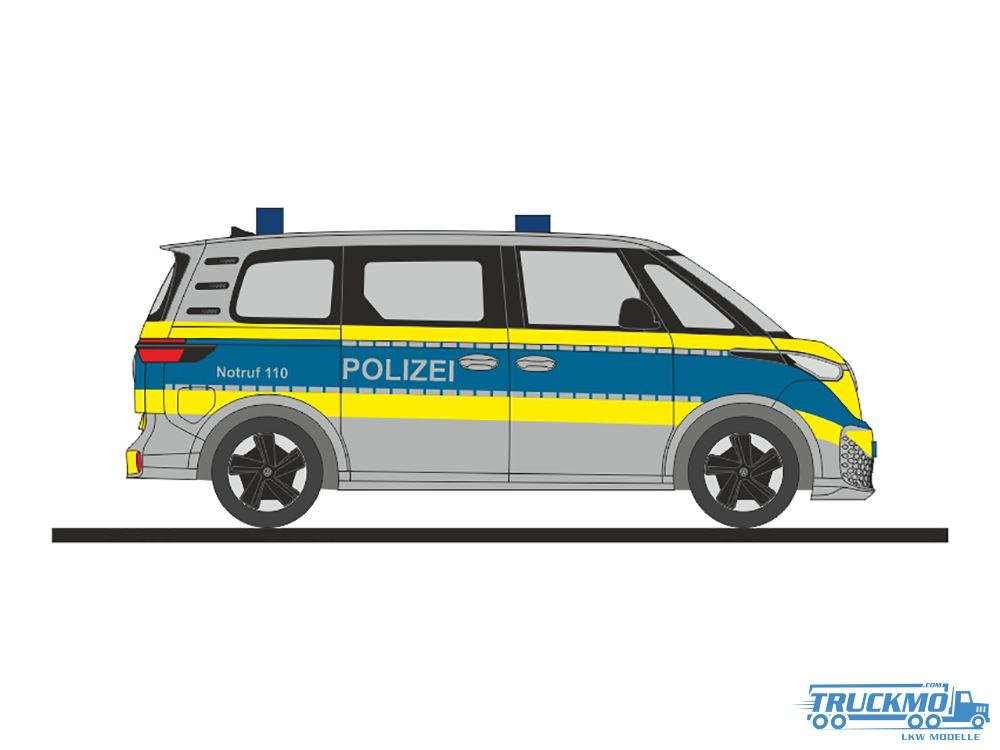 Rietze Polizei Hessen Volkswagen ID.Buzz People 51400