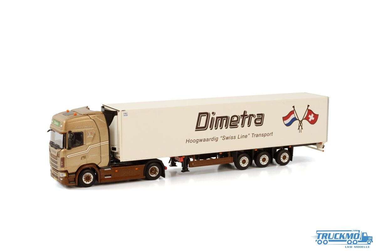 WSI Dimetra Scania S Highline CS20H 4x2 Reefer Semitrailer 3axle 01-4045