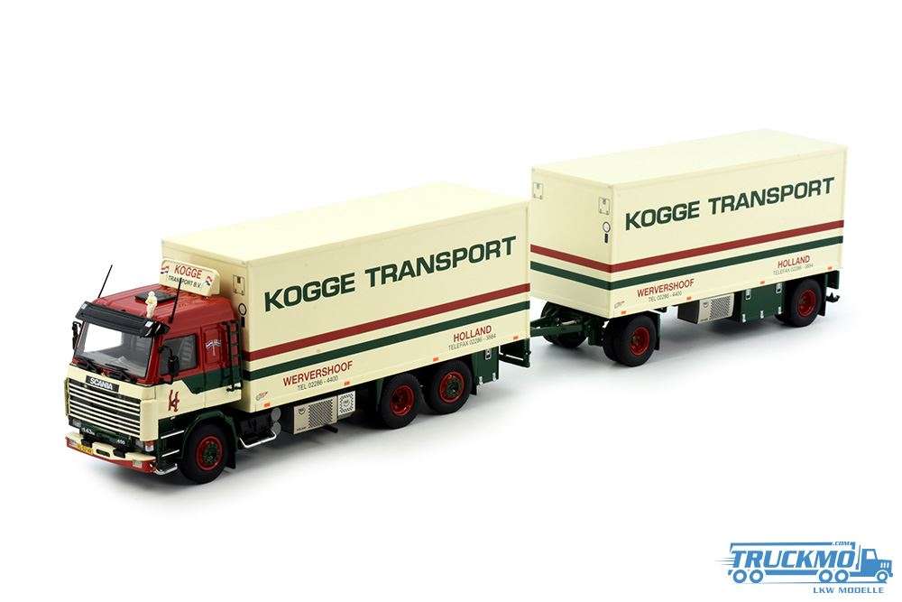 Tekno Kogge Scania 143 refrigerated truck trailer 81582