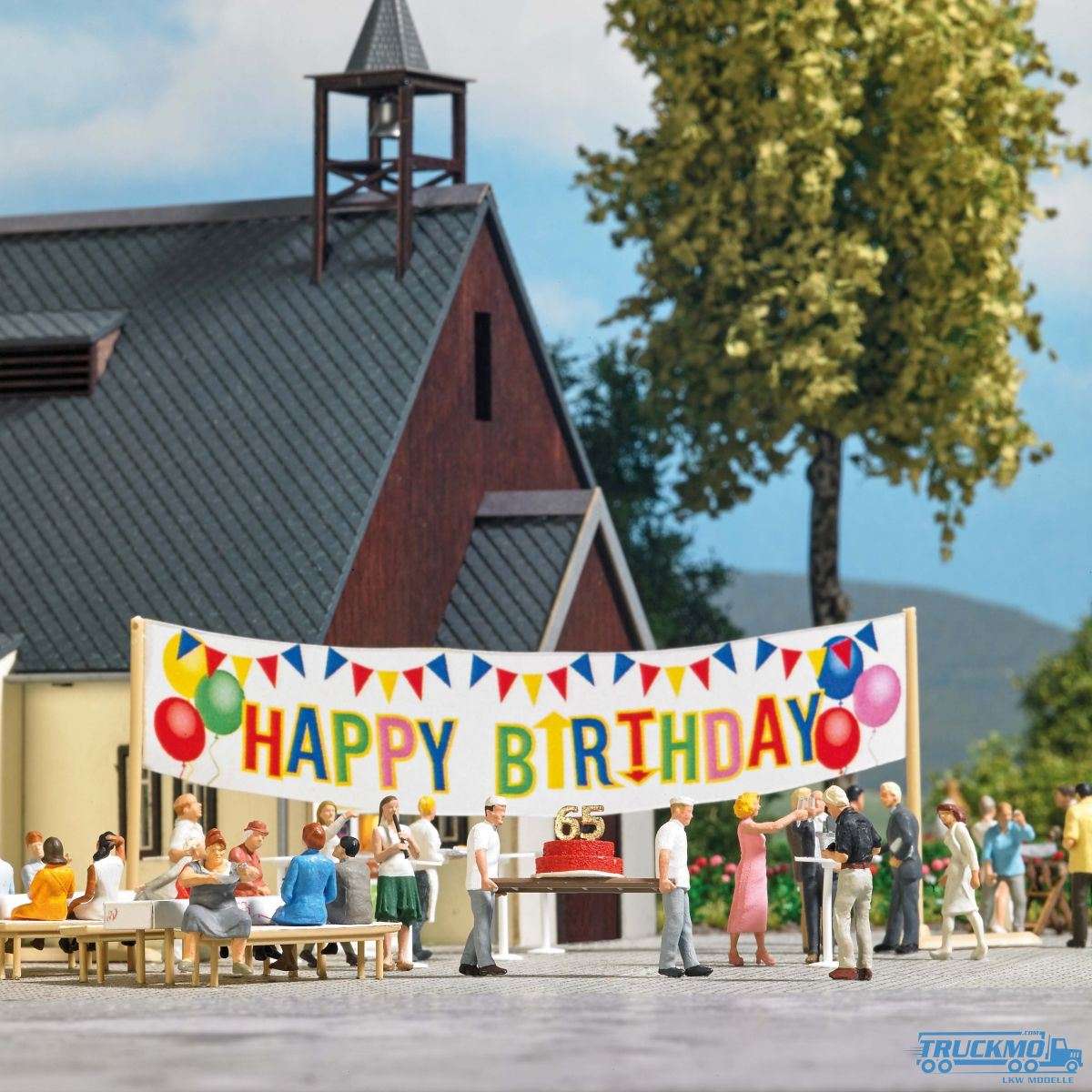 Busch Action Set: Happy Birthday 6565