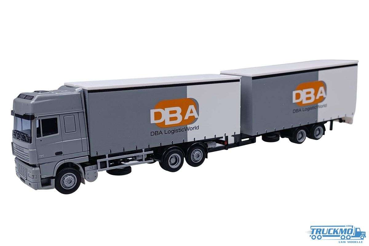 AWM DBA DAF XF95 SSC Curtain Box Truck-Trailer 76139