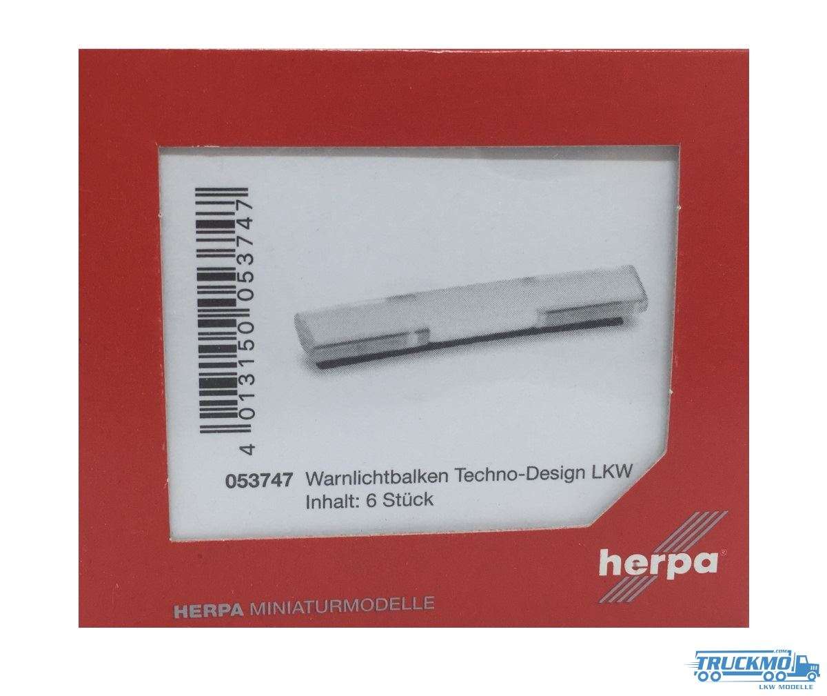 Herpa Warnlichtbalken Techno-Design 8000 LKW 053747