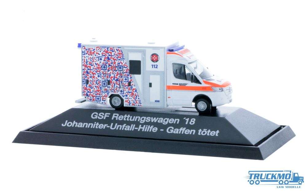Rietze Johanniter Berlin - Gaffen tötet GSF RTW 18 76189
