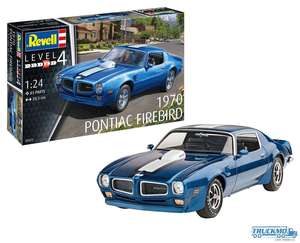 Revell Autos 1970 Pontiac Firebird 1:24 07672
