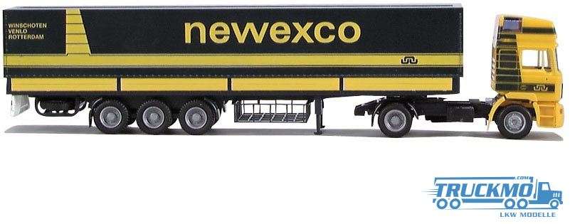 AWM Newexco MAN F 2000 Flatbed semitrailer 70054