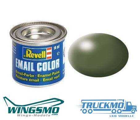 Revell Colors Email Color Olive Green Semi-Gloss 14ml RAL 6003 32361