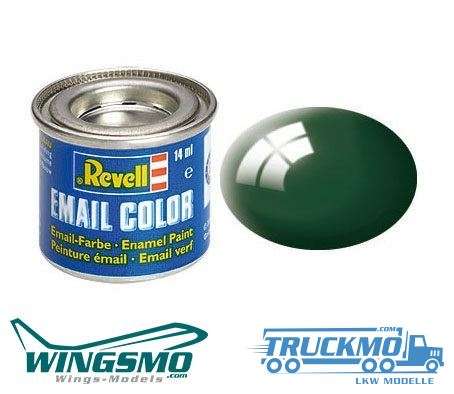 Revell Modellbaufarben Email Color Moosgrün glänzend 14ml RAL 6005 32162