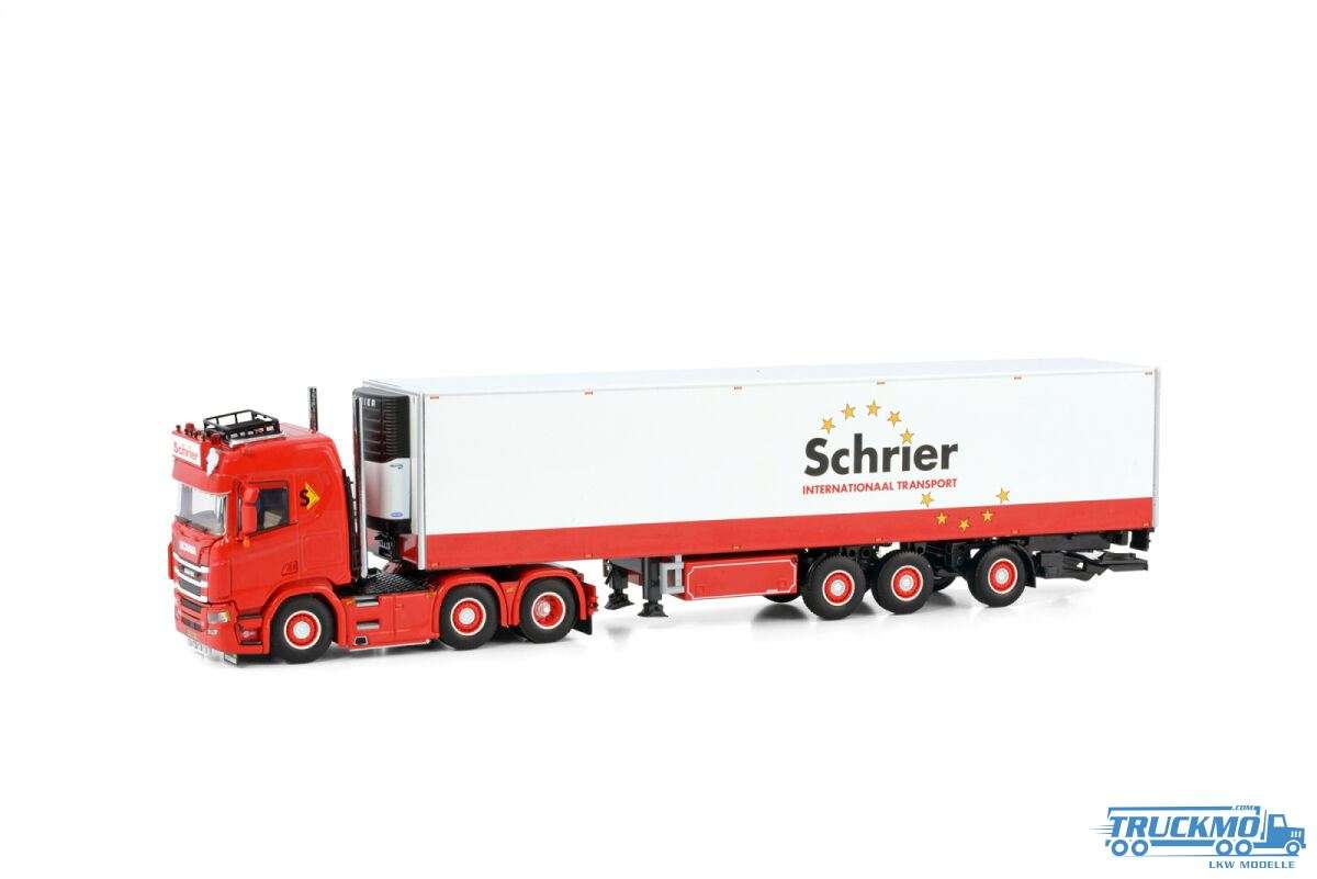 WSI Schrier Internationaal Transport Scania R Normal CR20N TwinSteer reefer semitrailer 01-4114