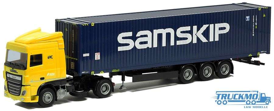 AWM Waberers/Samskip DAF XF 106/2 SC Aerop 45´Container trailer truck 75710