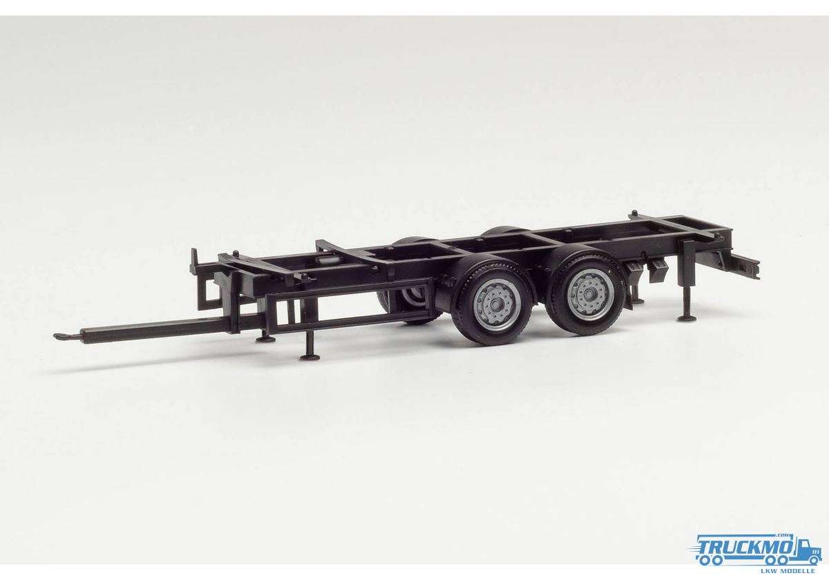 Herpa parts service chassis tandem trailer for 7.82m swap bodies 085274