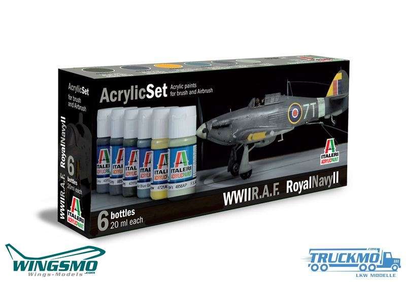Italeri Acryl Set RAF Royal Navy II 0444