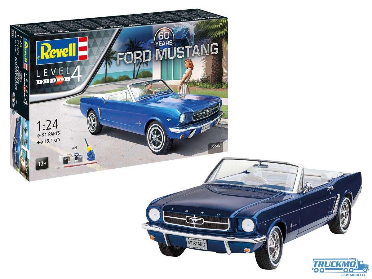 Revell 60th Anniversary Ford Mustang Geschenkset 05647