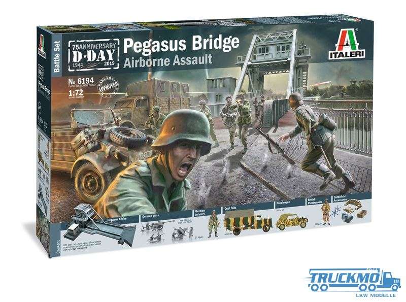 Italeri Fighting Sets Pegasus Bridge D.Day 75 Ann. 1944-2019 6194