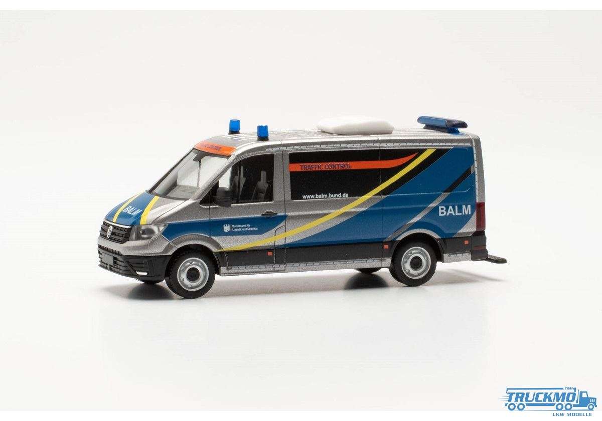 Herpa BALM/Bundesamt für Logistik und Mobilität Volkswagen Crafter Bus Flachdach 097239