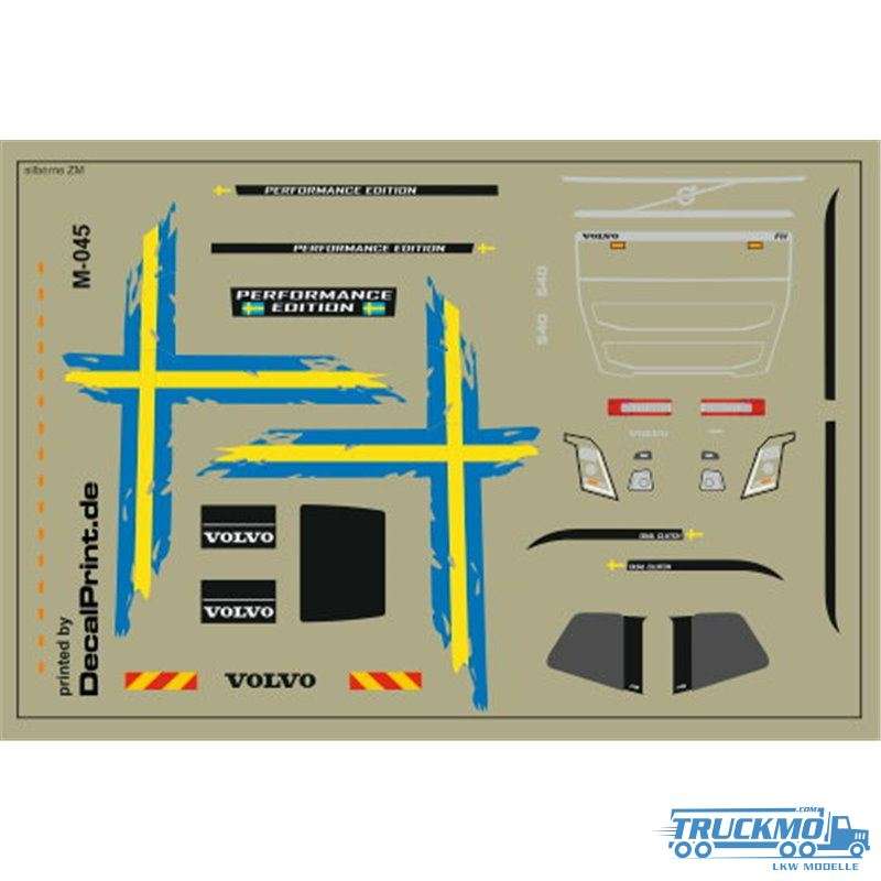Volvo Bus BP for Tekno 854 MODEL 1:50 DECAL Decalcomania 
