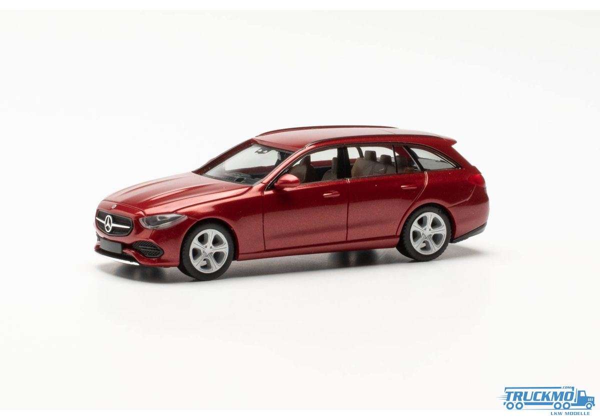 Herpa Mercedes Benz C-Klasse T-Modell hyazinth red metallic 430388