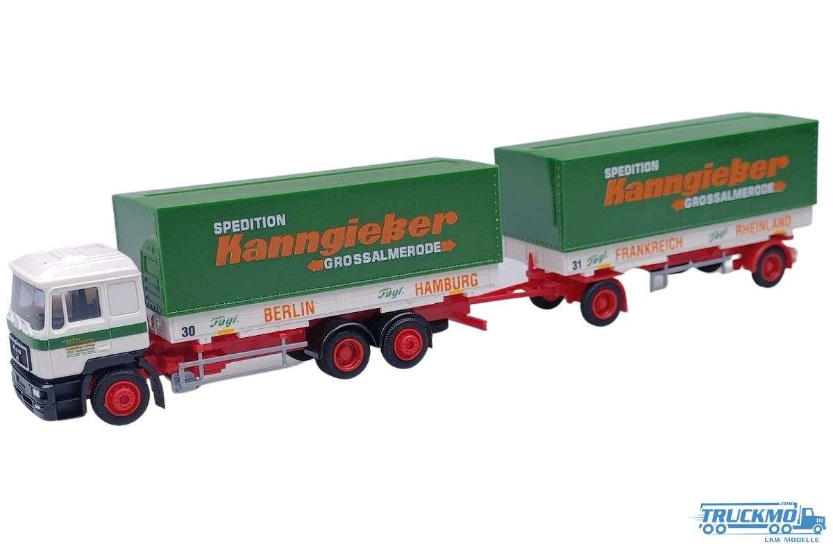 AWM Kanngießer MAN F90 Interchangeable platform trailer 76115
