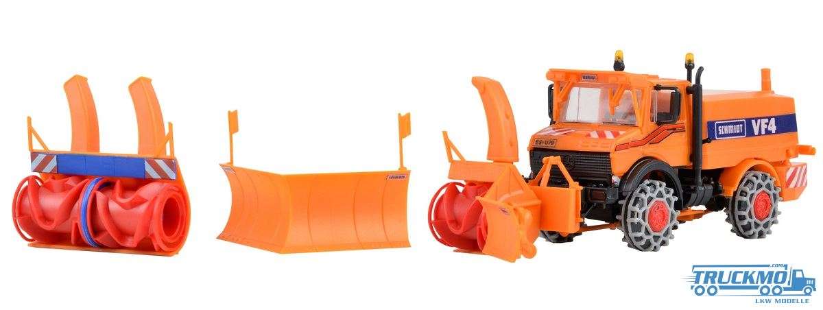 Kibri Unimog snow blower with winter service equipment 15011