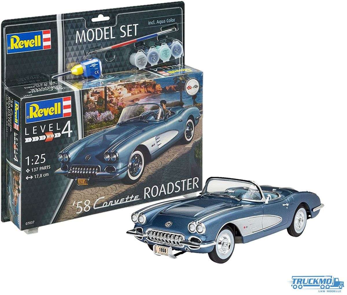 Revell Model Sets Corvette Roadster 58 1:25 67037