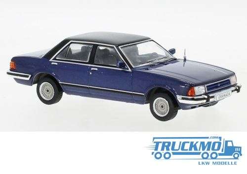 IXO Models Ford Granada MK II 2.8 GL 1982 metallic-blau schwarz IXOCLC451N.22