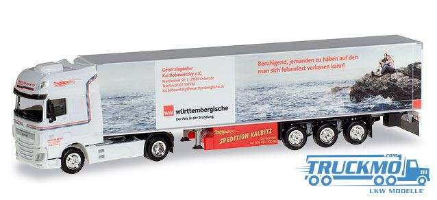 Herpa Kalbitz DAF XF SSC reefer trailer 933193