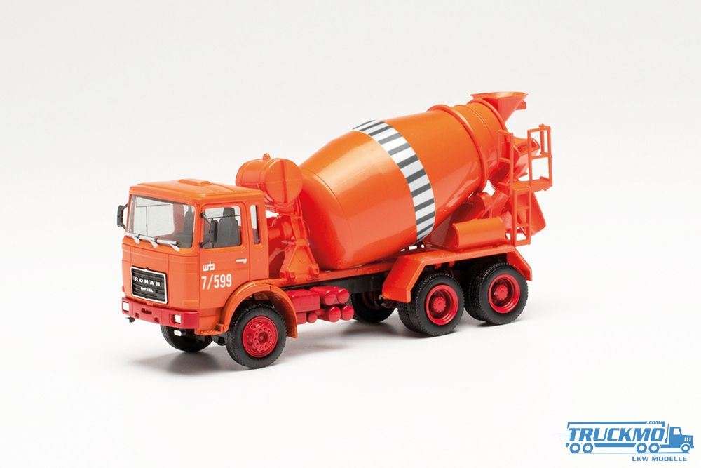 Herpa Roman Diesel concrete mixer 3 axle 314916