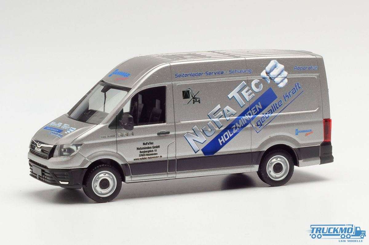 Herpa NuFaTac / Hammar service vehicle MAN TGE box HD 096041