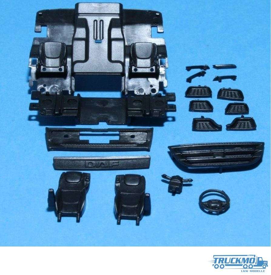 Tekno Parts DAF CF Euro 6 Grundplatte Zubehör Set 501-852 79422