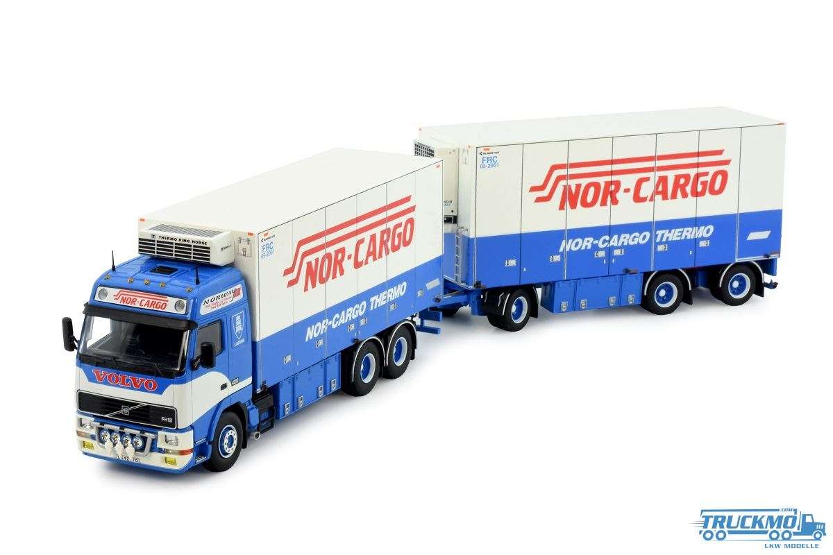 Tekno Nor-cargo Volvo FH12 Globetrotter reefer truck-trailer 81416