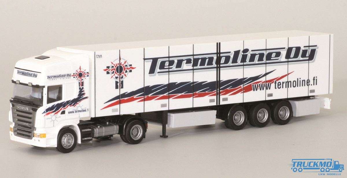 AWM Thermoline Scania R Topline Aerop refrigerated box semitrailer 73656