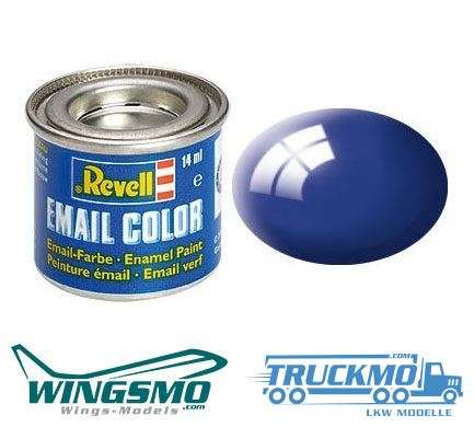Revell model paints Email Color ultramarine blue glossy 14ml RAL 5002 32151