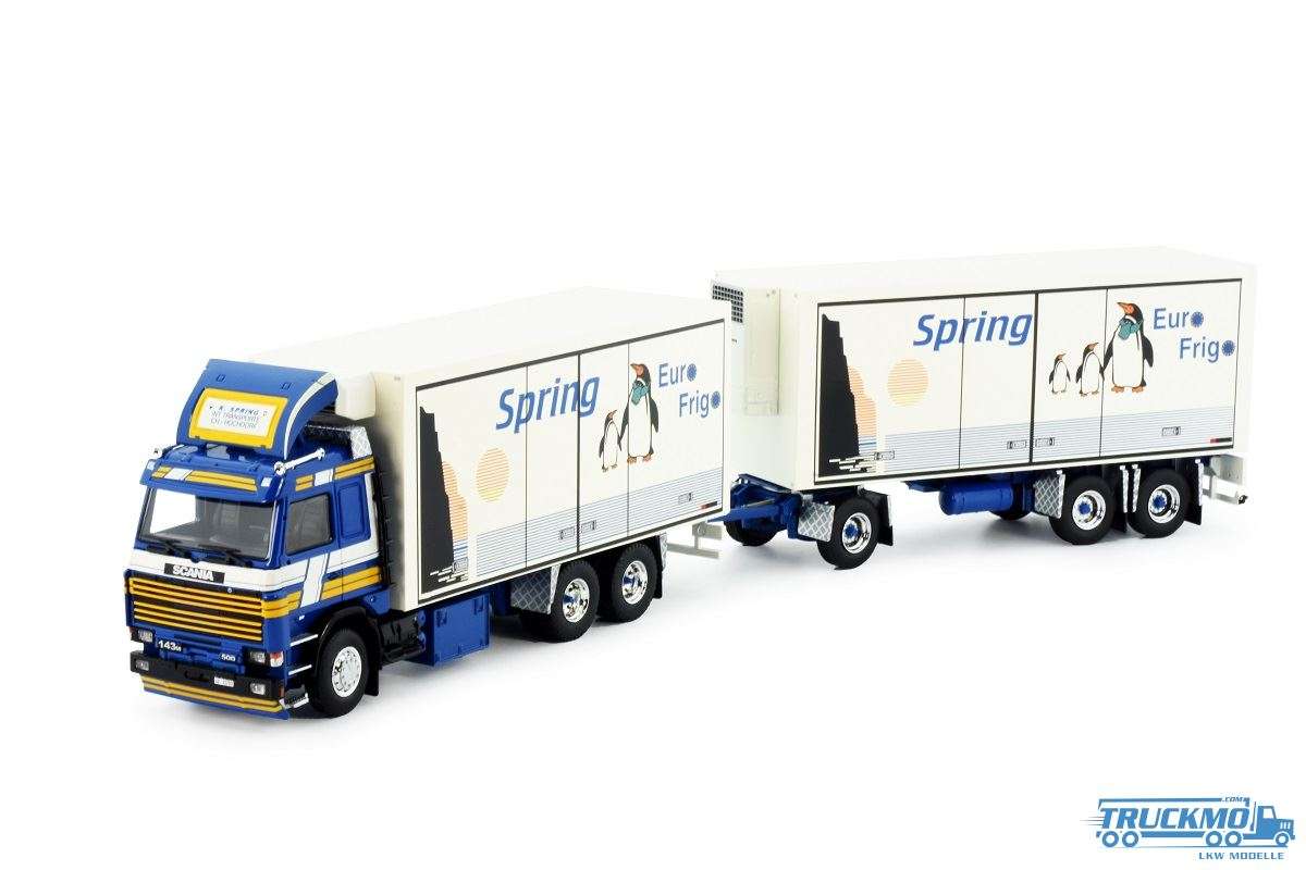 Tekno Spring RHT Scania 143-500 Kühlkofferhängerzug 82472