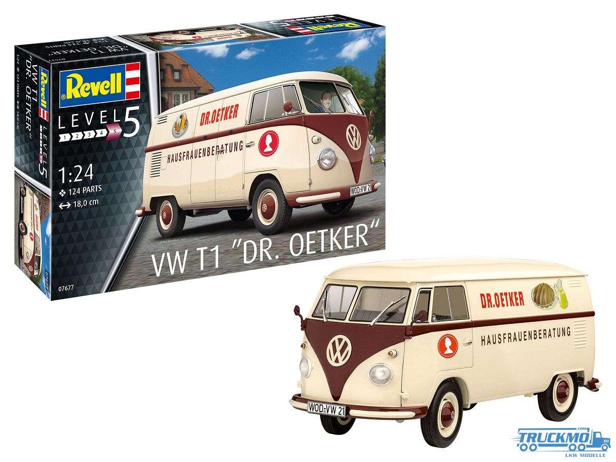 Revell Cars Dr. Oetker Volkswagen T1 07677
