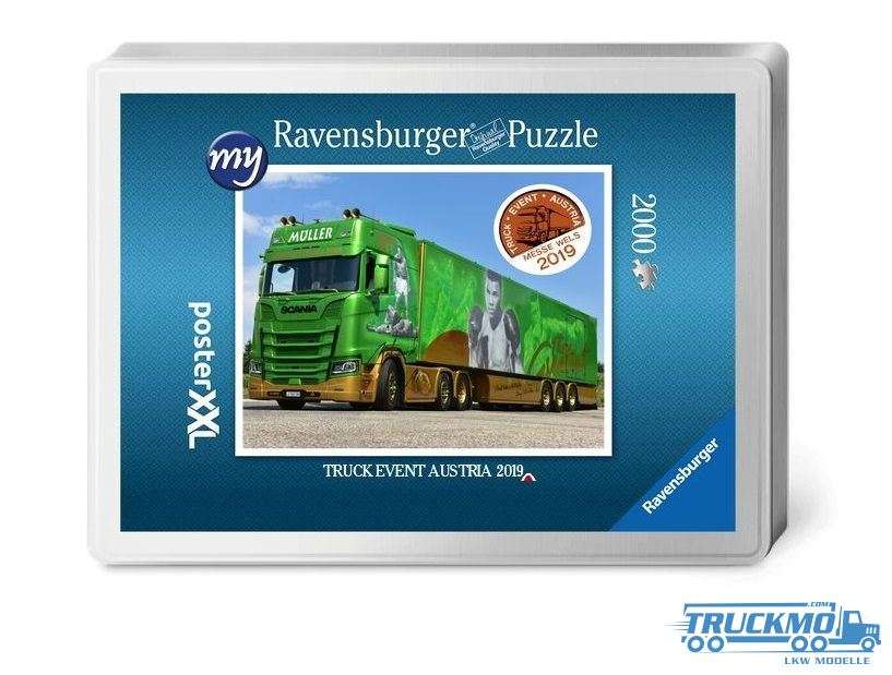 Müller – Truck Event Austria 2019 – Ravensburger Foto-Puzzle 2000 Teile