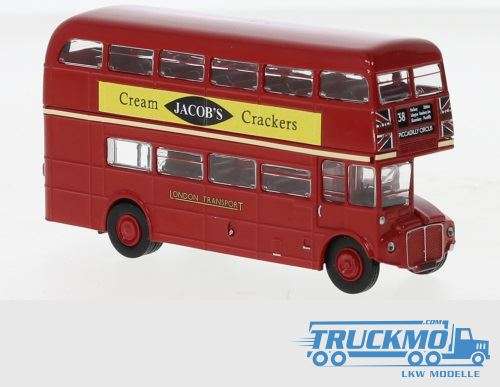 Brekina London Transport Jacobs Cream Crackers AEC Routemaster 1965 61114