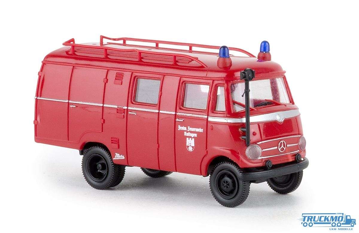 Brekina Feuerwehr Ratingen Mercedes Benz LF 319 LF 8 36611
