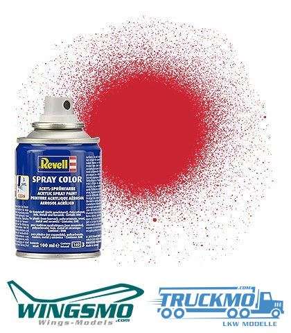 Revell model paint spray color fire red silk matt 100ml 34330