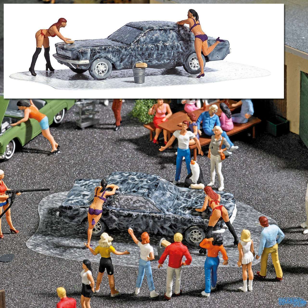 Busch Action Set Car-Wash 7824