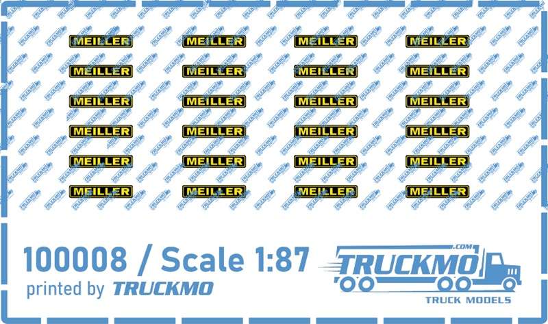 TRUCKMO Decals Meiller Fahrzeugbau Logo 100008