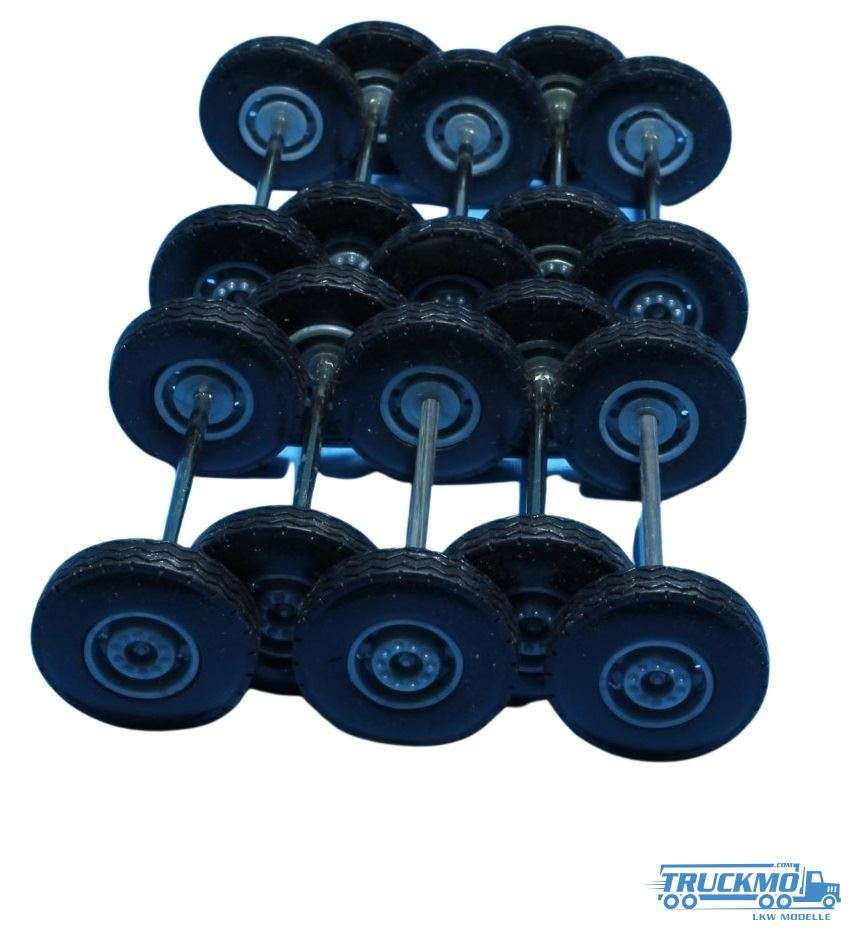 Tekno Parts Vorderachse Felge Reifen 10 Stück Lion 503-108 79912