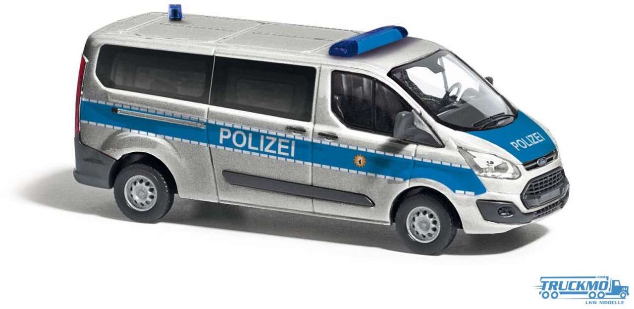 Busch Polizei Berlin Ford Transit Custom Bus Baujahr 2012 52414