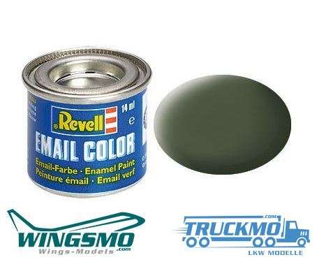 Revell model paints Email Color bronze green matt 14ml RAL 6031 32165