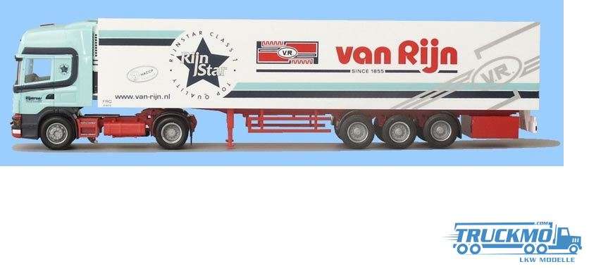 AWM Van Rijn Scania 4 R Topline reefer trailer 53048