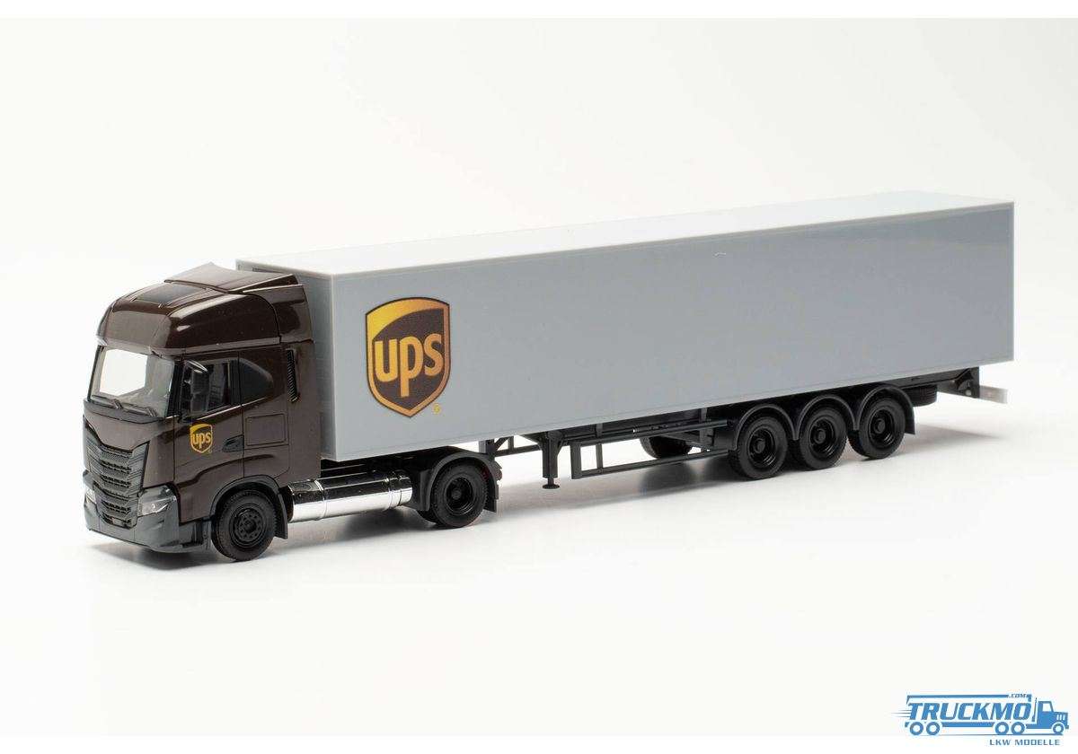 Herpa UPS Iveco S-Way LNG box semitrailer 315036