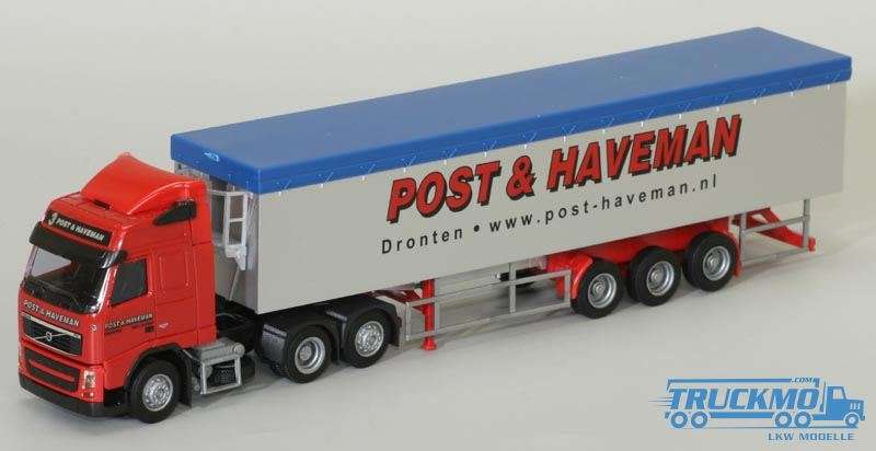 AWM Post &amp; Haveman Volvo 08 Globetrotter Aerop tipper trailer 8374.01