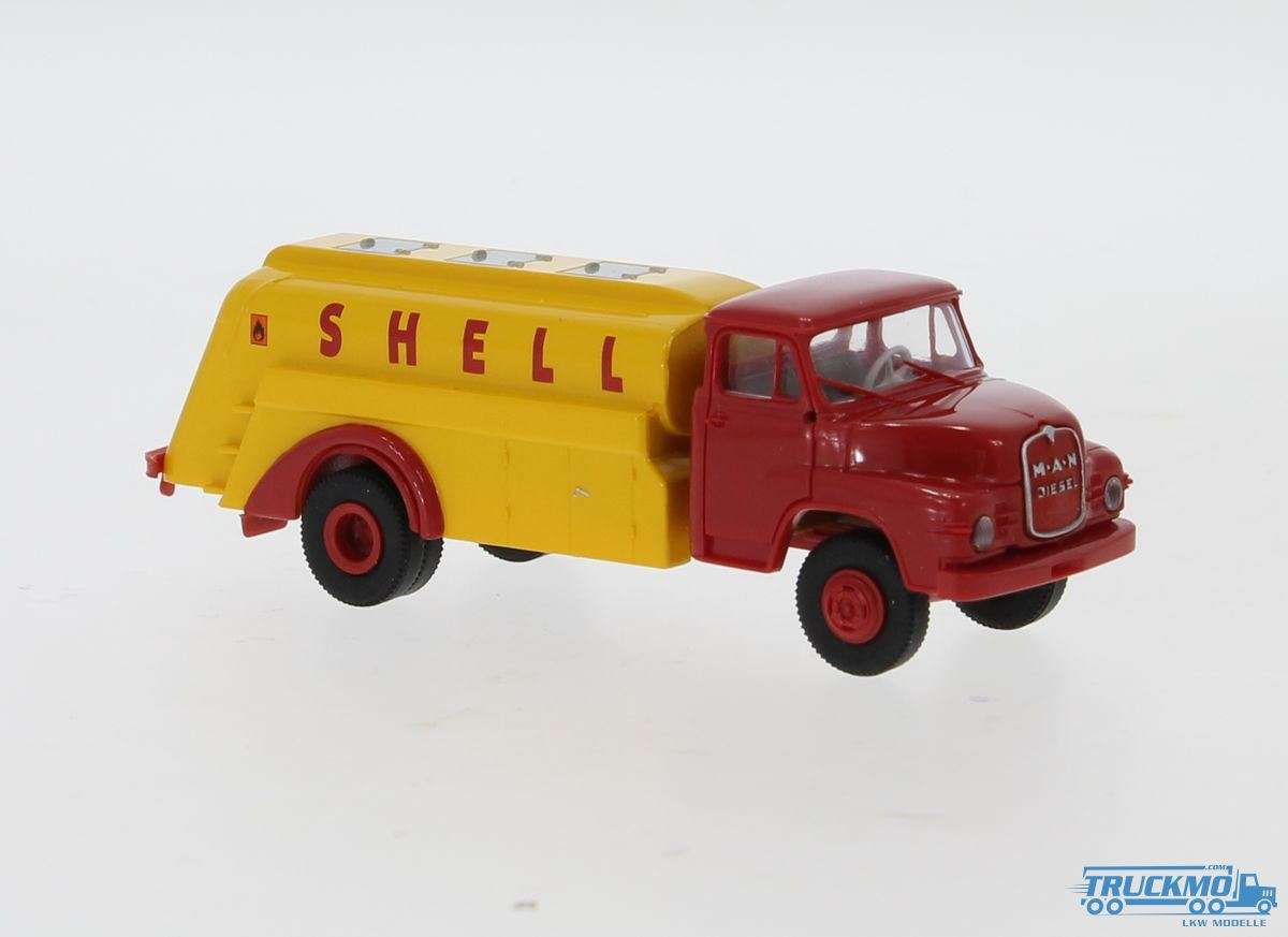 Brekina Shell MAN 635 tank trailer 45048