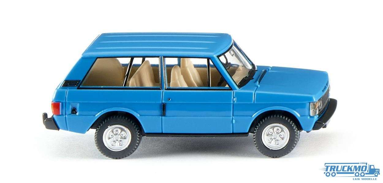 Wiking Range Rover blau 010502