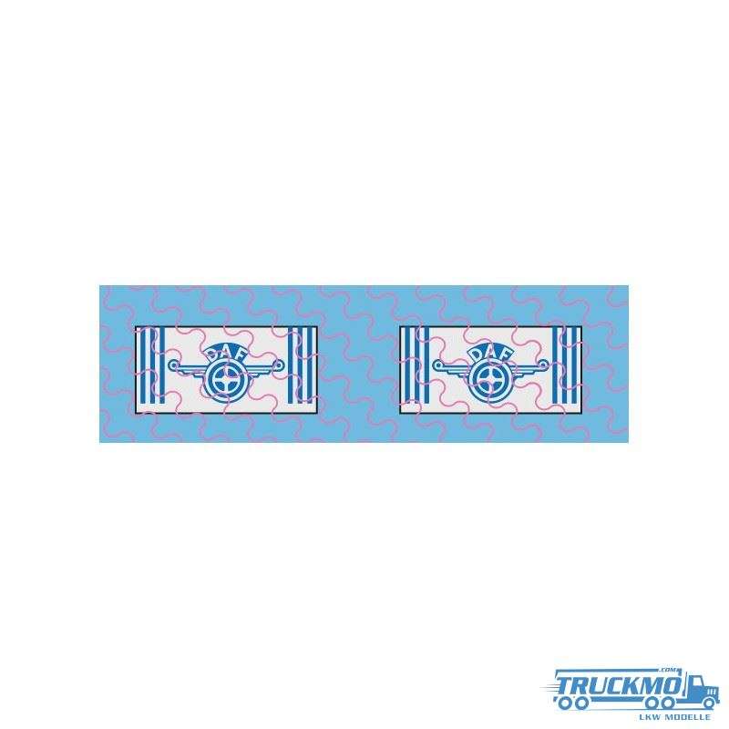 TRUCKMO Decal DAF splash protection cloth small cloth material polystyrene 12D-0430