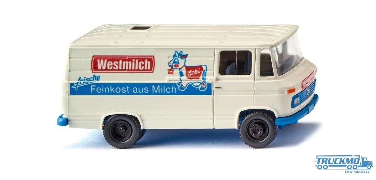 Wiking Westmilch Mercedes Benz L 406 Kastenwagen 027058