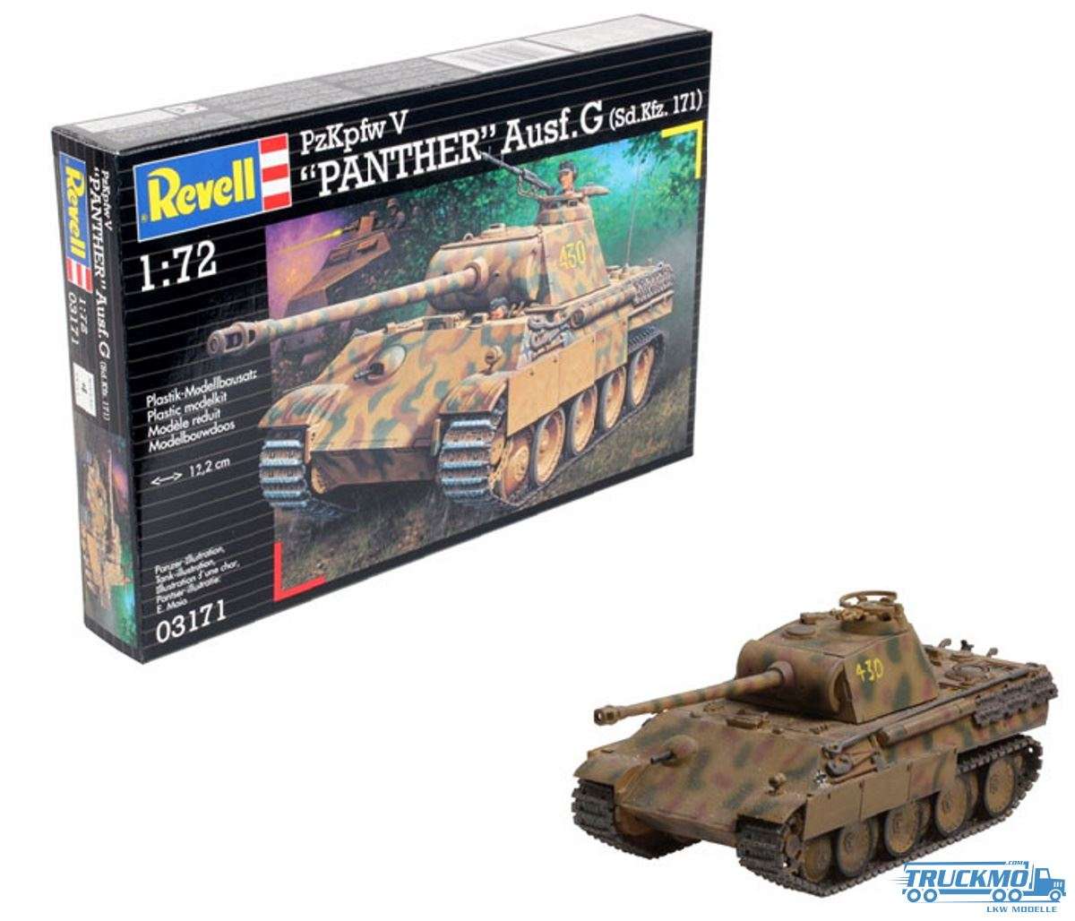 Revell military PzKpfw V Panther Ausf. G 1:72 03171
